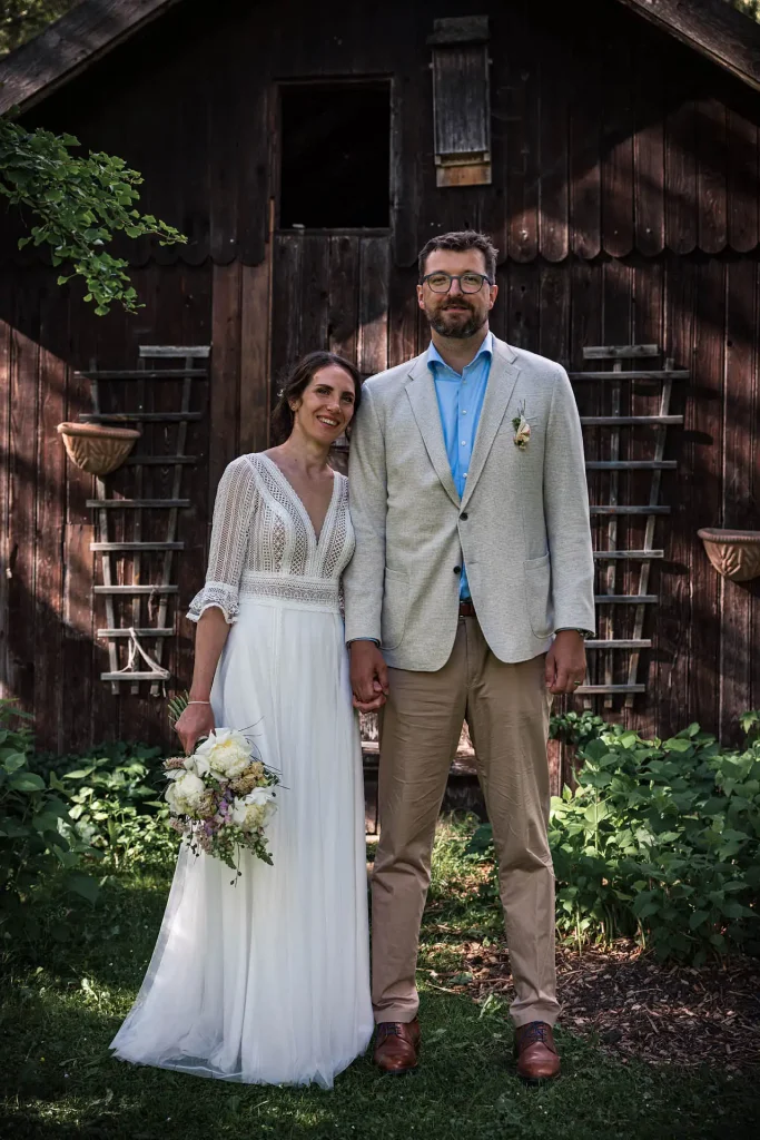 Hochzeitsfotos auf dem Land