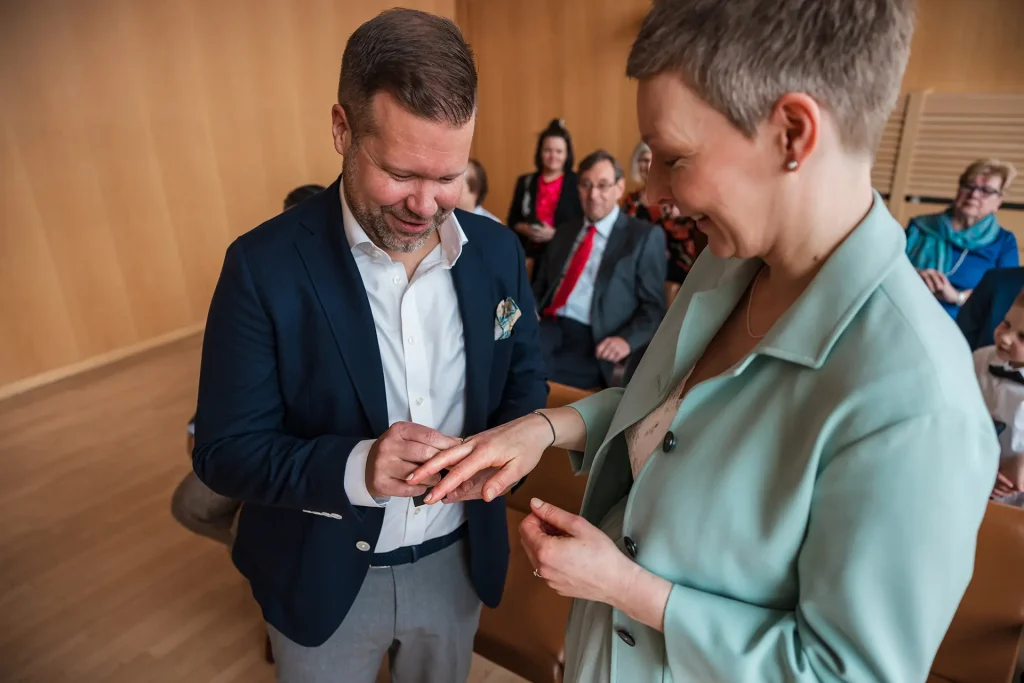 Standesamt München, Ringwechsel