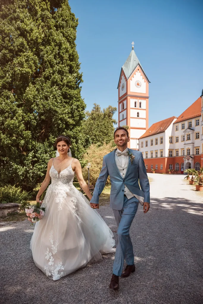 Hochzeitsfotos im Umland, Kloster Scheyern