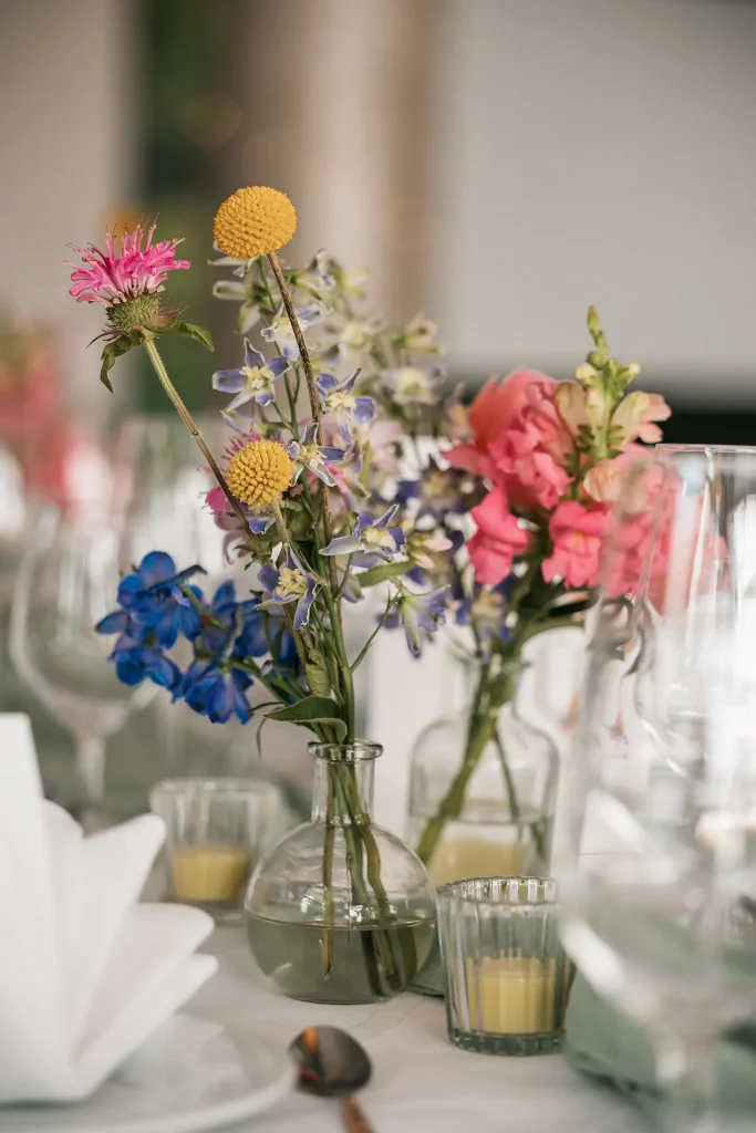 Tischdeko, Blumenschmuck