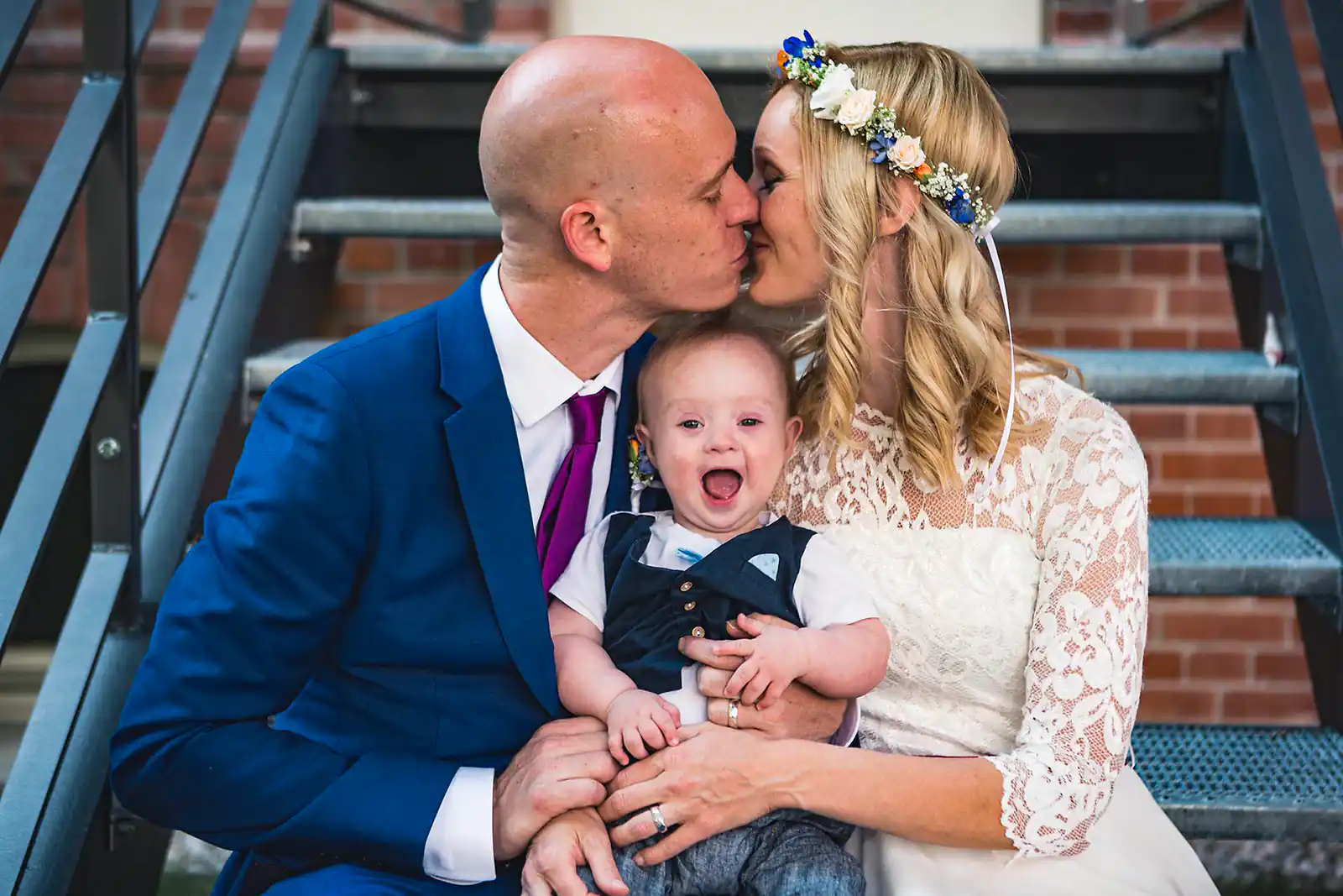 Familienbilder bei Hochzeit